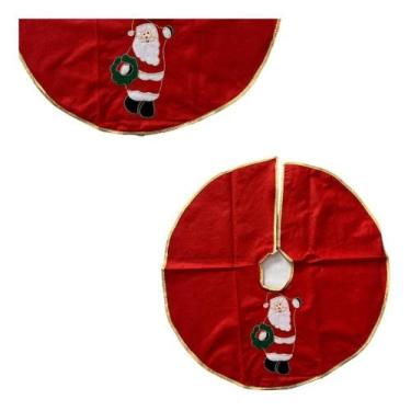 Imagem de Saia Base Pé De Árvore De Natal Tapete - Decoração Natalina - art chri