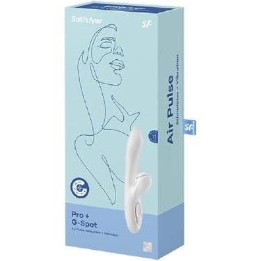 Imagem de Vibrador com Tecnologia de Ondas de Ar e Ponto G – Duplo Motor e Modos Variados SatisF Pro+ G-Spot – Air Pulse