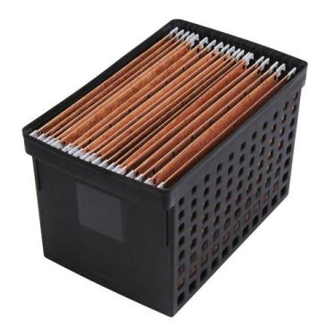 Imagem de Arquivo Largo com Furação Ordene 70122 Preto