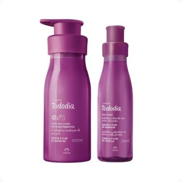 Imagem de Kit Creme Nutritivo E Body Splash Ameixa E Flor De Baunilha Tododia Na