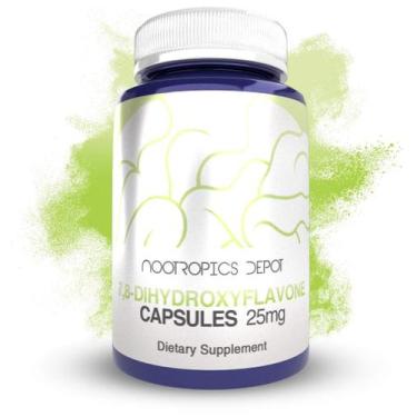 Imagem de Suplemento Nootropics Depot 7,8-Dihidroxiflavona 25 mg 60 cápsulas