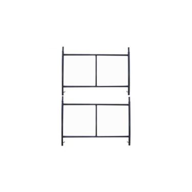 Imagem de Kit com 2 módulo de 1,00 x 1,50m para andaime - metalpama - 000248