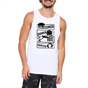 Imagem de Camiseta Regata Comer Dormir BMX Repetir - Alearts, G
