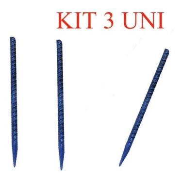 Imagem de KIT 3  Ponteiro De Ferro Vergalhão 5/8 X 12 (30 cm) - COSTA