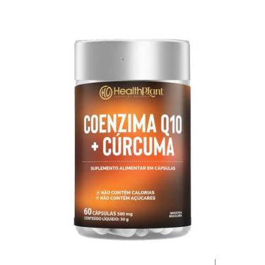 Imagem de Coenzima Q10 + Cúrcum 60 Cáps - Health Plant