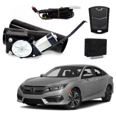Imagem de Difusor De Escapamento Honda Civic 3" Ronco Esportivo Controle - ZP Au
