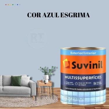 Imagem de Tinta Epóxi Base Água Suvinil Multissuperfícies Azulejos e Banheiros A