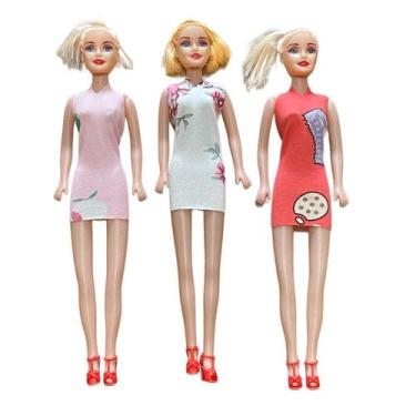 Imagem de Brinquedo Boneca Juju Fashion Estampas Sortidas- 2 unidades - Company 