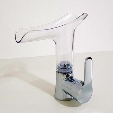 Imagem de Misturador Monocomando Torneira Cascata Banheiro Lavabo Jordany - Máxi