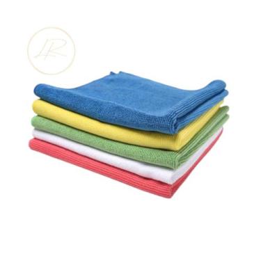Imagem de Kit 10 Panos De Cozinha Flanela Microfibra Uso Geral 30x30 Cm - Akora