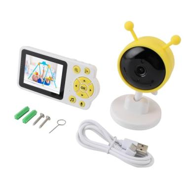 Imagem de Câmera de segurança Wi -Fi Monitor de bebê de 2,8 polegadas Visão noturna da noite de duas formas de linha interna Detecção de temperatura interna Câmera de animais de estimação