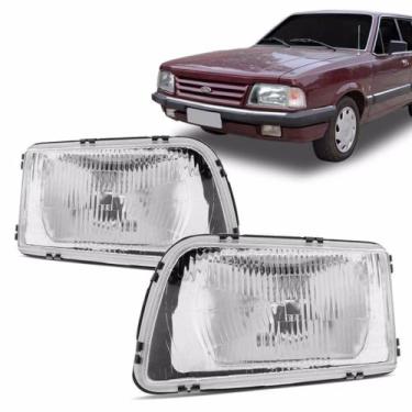 Imagem de Farol Pampa Del Rey 1895 1986 1987 1988 1989 1990 1991 Cromado - NBS, 