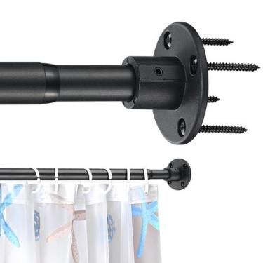 Imagem de Vareta de cortina de chuveiro Gingull ajustável em aço inoxidável de 3