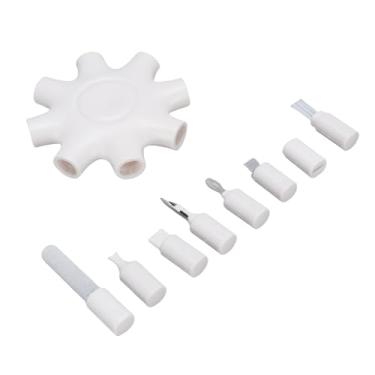 Imagem de Generic Kit de Limpeza por Telefone, Limpador de Porta de Telefone Resistente para Reparo (Branco)