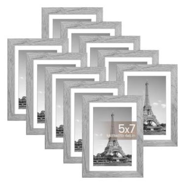 Imagem de Conjunto simples de 10 molduras para fotos 4x6 ou 5x7 - upsimples