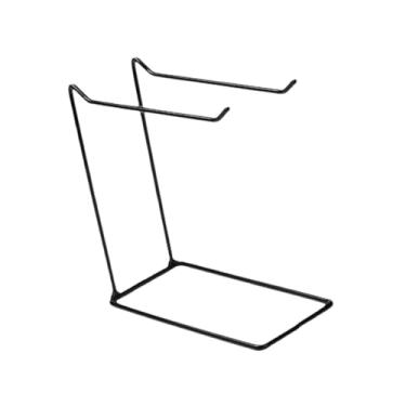 Imagem de oshhni Suporte para joias, expositor suspenso moderno de metal, suporte para joias para óculos, pingente, colar, bijuteria, ganchos de orelha