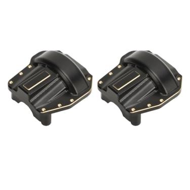 Imagem de Generic RC Tampa Diferencial, Tampa Diferencial de Carcaça RC Resistente a óxido, Resistente Ao Desgaste, 2 Peças para 1/10 SCX10 III SCX10 PRO SAT