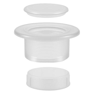 Imagem de Conjunto de plugue e tampa de anel de plástico para guarda-sol, inserção de guarda-chuva de mesa de pátio de proteção de segurança, inserção de mesa de guarda-sol reforçado para quintal