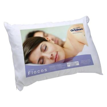 Imagem de Travesseiro 45x65cm Ortobom Flocos