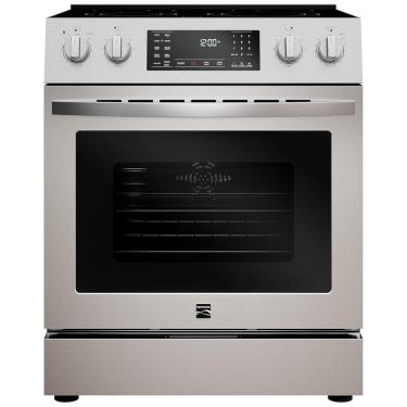 Imagem de Fogão Kenmore Elétrico com Controle Frontal e 5 Elementos de Cooktop com 7 Opções de Po...