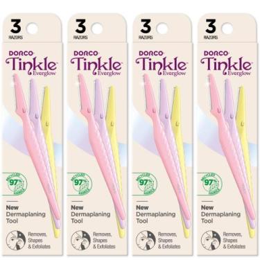Imagem de Dermaplane Razor Tinkle Everglow para mulheres (12 lâminas de barbear)
