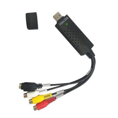 Imagem de Usb2.0 Vhs para conversor de DVD Kit de áudio e vídeo Scart Rca cabo p