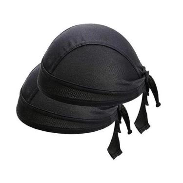 Imagem de Fraldas Bandana para esportes de motocicleta unissex pretas - Lightbek