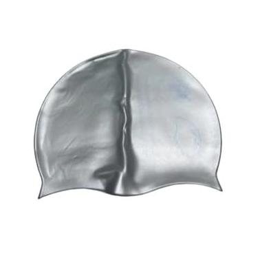 Imagem de Touca De Silicone Para Natação Jovens E Adultos diversas cores (Cinza)