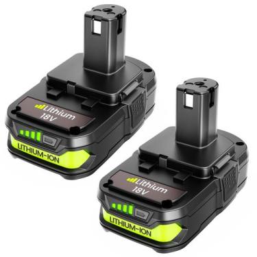 Imagem de Bateria FORNERGY 18V 3500mAh de íon de lítio, pacote com 2 unidades