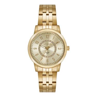 Imagem de Relógio Seculus Feminino Ref: 44289lpsvda1 Casual Aço Dourado