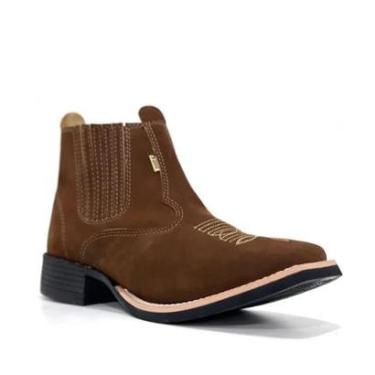 Imagem de Bota Country Cano Baixo Botinas F1000 095-Masculino