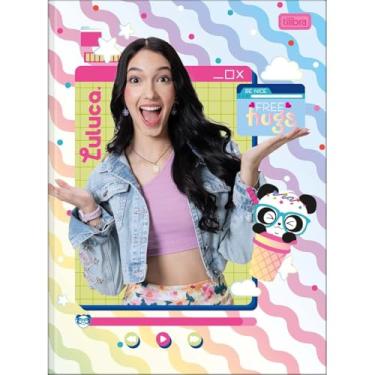 Imagem de Caderno Luluca TILIBRA Universitário BROCHURA - 80 Folhas (Free Hugd)