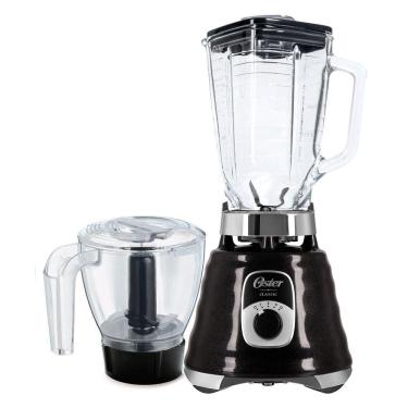 Imagem de Kit Oster New Osterizer Liquidificador E Base Processadora Black 220V