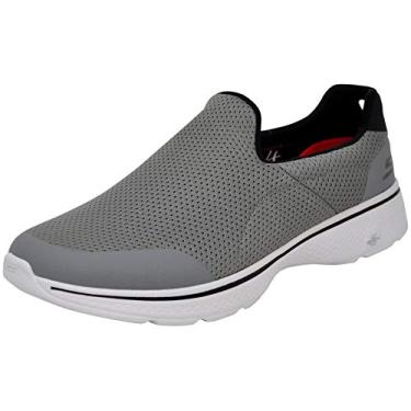 Imagem de Skechers Performance Go Walk 4 Incredible Tênis de caminhada masculino, Light Grey, 14