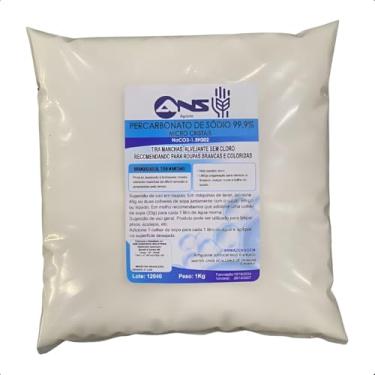 Imagem de Percarbonato de Sódio 99,9% 1 KG ANS Agraria Tira Manchas, Limpeza Profunda sem Cloro