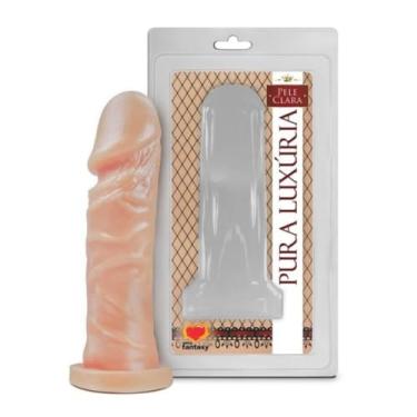 Imagem de Pênis Realístico Maciço 15,3 X 4Cm Dildo Realista Veias Autoconhecimento Dildo PA008