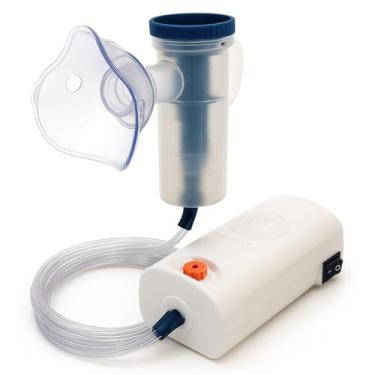 Imagem de Aparelho Inalador Nebulizador Portatil Silencioso Adulto Infantil Branco - Nevoni