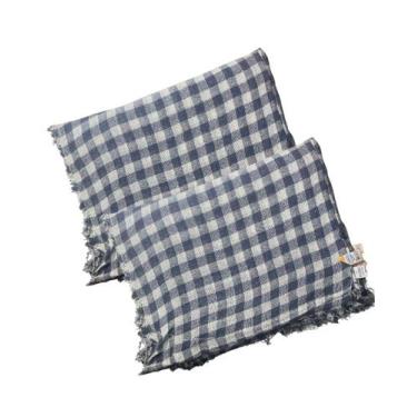Imagem de Kit 10 Panos de Chão Xadrez 45cm x 65cm 100 Algodão - Caebitex