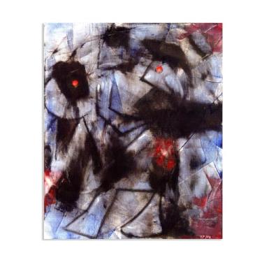 Imagem de Zeichn8u Composição de pôster Max Ernst com duas reproduções de pássaros de pinturas famosas Surrealismo Tela de arte de parede Max Ernst para presentes de sala de estar 80 x 60 cm (32 x 24 polegadas