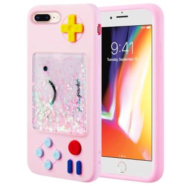 Imagem de Boaretiu Capa para iPhone 8/7/6/6S Plus 5,5 polegadas - Capa fofa feminina de silicone com desenho animado macio engraçado Kawaii fashion design exclusivo estética capa de telefone para Apple para