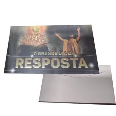 Imagem de Envelope Colado Grande Dia da Resposta - 100 Unidades - no-brand