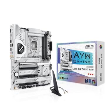 Imagem de ASUS Z890 AYW Gaming WiFi W, Placa-Mãe ATX, Soquete LGA 1851, DDR5, Chipset Z890, Suporte Intel Core Ultra, Wi-Fi 6, Bluetooth 5.3, Áudio 7.1