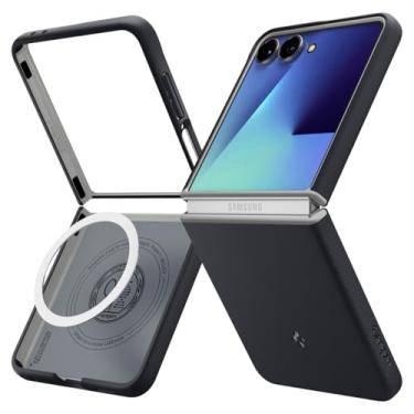 Imagem de Spigen Capa para Galaxy Z Flip 7, Nano Pop MagFit [carregamento rápido sem fio/ímã para Galaxy] - preto gergelim