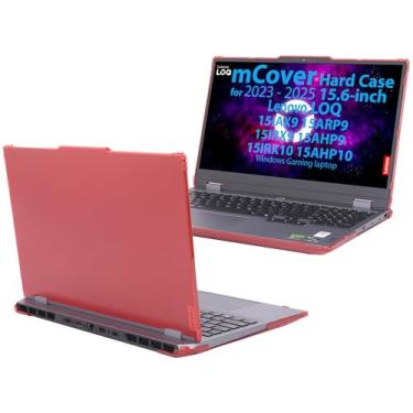 Imagem de mCover Capa compatível apenas com computadores Windows Lenovo LOQ 15IAX9 15ARP9 15IRX9 15IRX9 15AHP9 15IRX9 15IRX10 15AHP10 Series (NÃO é compatível com outros modelos Lenovo) - Vermelho