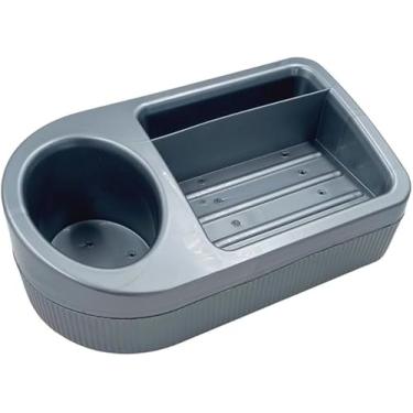 Imagem de Porta Detergente Esponja Bucha Sabão Organizador Pia Cozinha Suporte (CINZA)