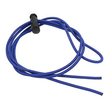 Imagem de Kit de Substituição de óculos de Natação de Borracha Com Cordão Ajustável para Mergulho Com Snorkel (Azul)