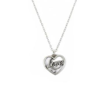 Imagem de SENFAI Colar com pingente de palavra personalizado para mulheres, presente de dia dos namorados personalizado para homens e mulheres, Small, Metal, Sem Pedra Preciosa