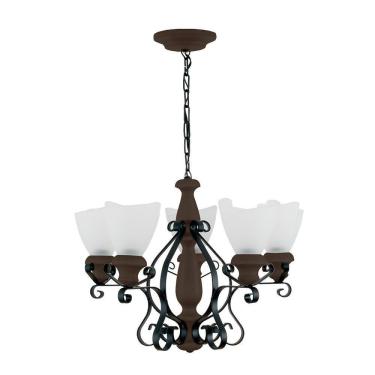 Imagem de Lustre Artis Envelhecido 5 Lâmpadas 7035E