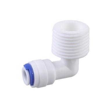 Imagem de Cotovelo Joelho Engate Rápido Rosca 1/2 para Mangueira 1/4