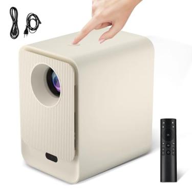 Imagem de Projetor Inteligente HP30 1080P Suporte Incluso, Foco Automático e Correção Trapezoidal, 30.000 Horas Vida Útil, HDMI e USB para TV Box, PC, PS5, Switch e KTV